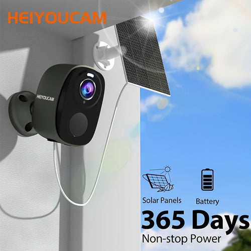 2 Set Wireless Solar Security Camera 3MP Outdoor