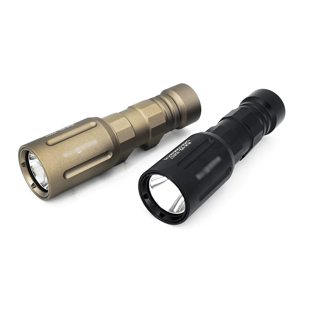Tactical PLHv2 LED Flashlight 1350 Lumens High Output White Light CNC Aluminum Scout Outdoor Hunting Flashlight Long Short Versi