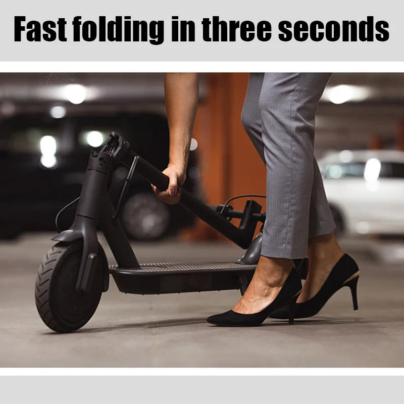 1/2Pcs 350W Electric Scooter For Adult & Teen, 30km Max Range, 30km/h Max Speed, APP Control, E Brake + Disc Brake, LED Light