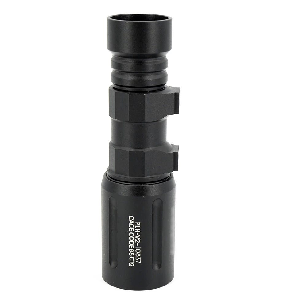 Tactical PLHv2 LED Flashlight 1350 Lumens High Output White Light CNC Aluminum Scout Outdoor Hunting Flashlight Long Short Versi