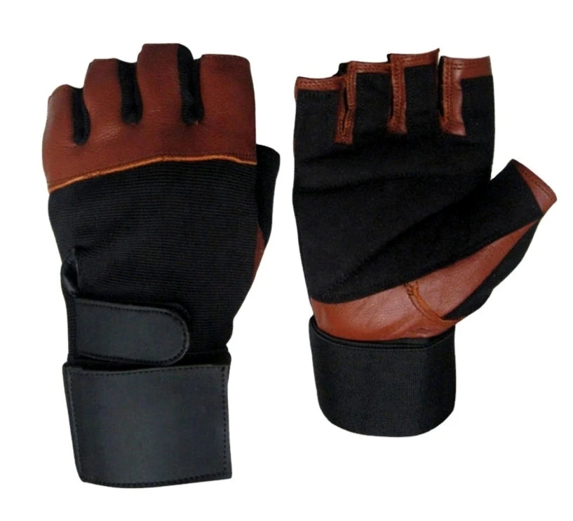 Premium Unisex Gym Fitness Gloves Half-Finger Outdoor Polyester Adjustable Wrist Strap Non-Slip Durable Lightweight Sports