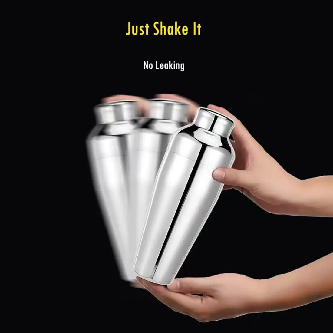 Professional Bartender Barware Tool-Deluxe Stainless Steel Cocktail Shaker for Weddings Parties Custom Logos for Living Room Use