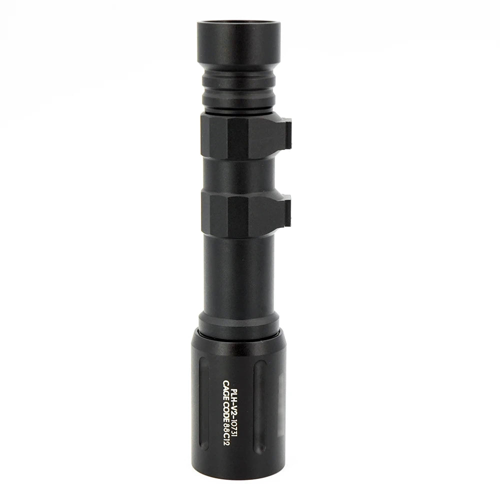 Tactical PLHv2 LED Flashlight 1350 Lumens High Output White Light CNC Aluminum Scout Outdoor Hunting Flashlight Long Short Versi