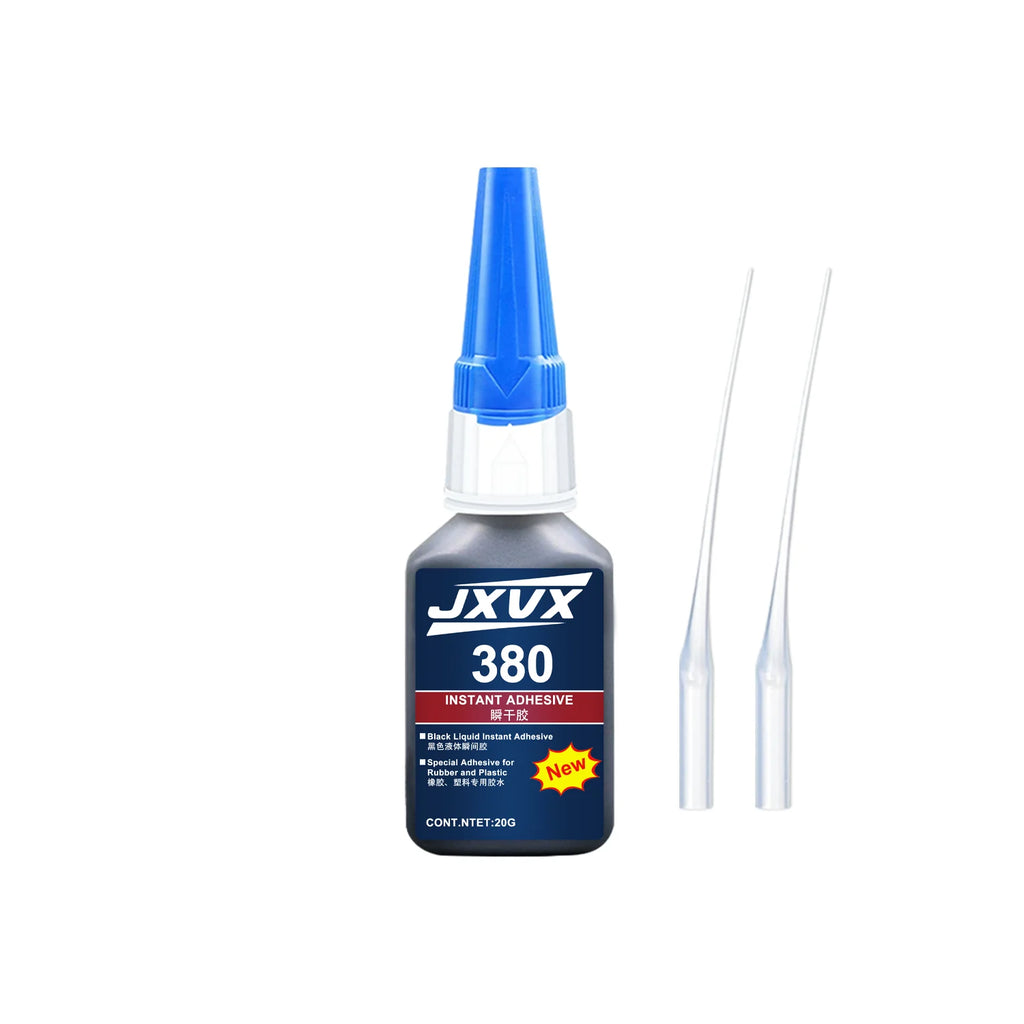 380 Strong Plastic Repair Adhesive - Waterproof Glue Instant Bonding Quickly Fixes Cracks,for ABS PP PVC Crack Fix All plastics.