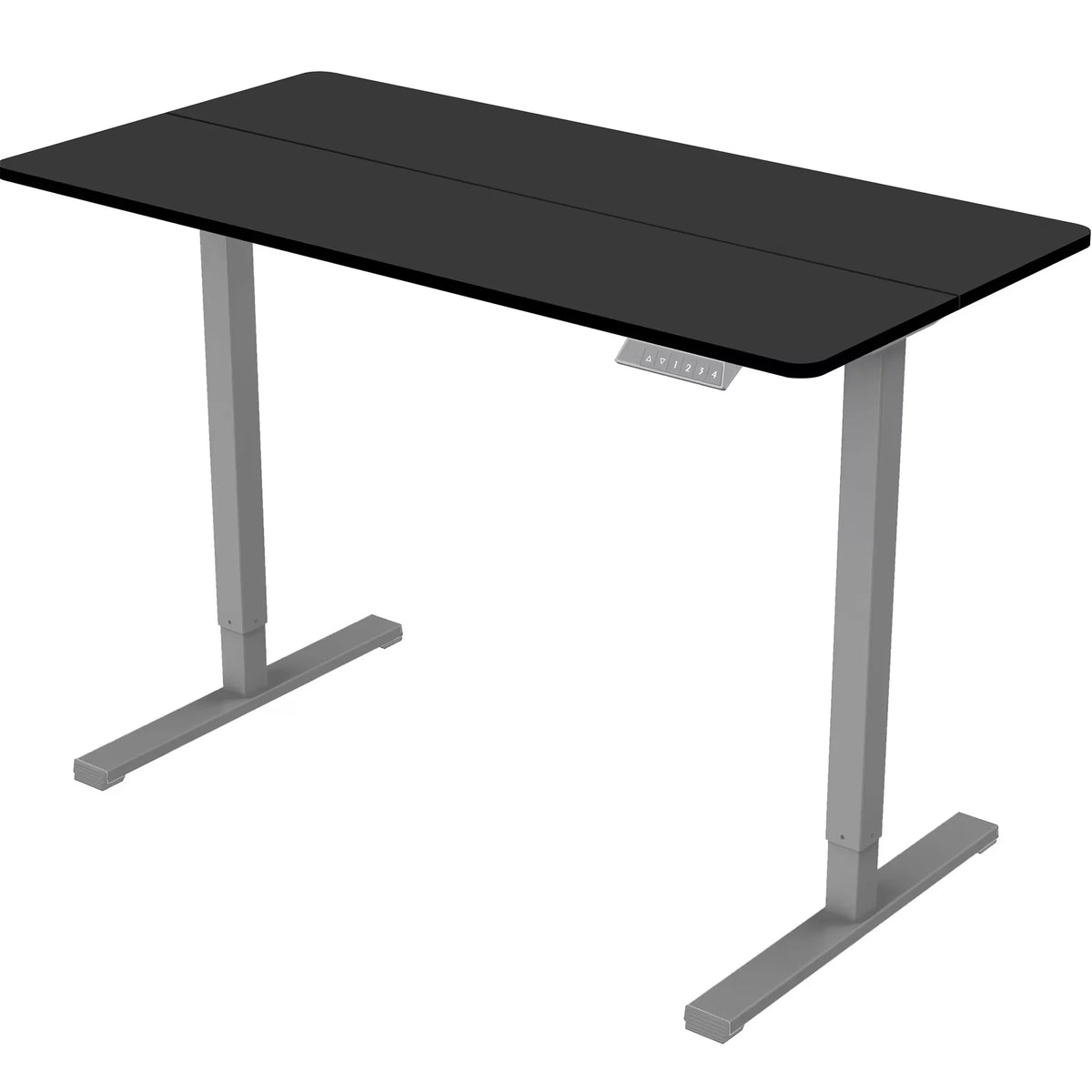 Electric Adjustable Height Standing Desk Two-Piece Tabletop Eco-Friendly Modern Design for Home Office Office Building Bedroom