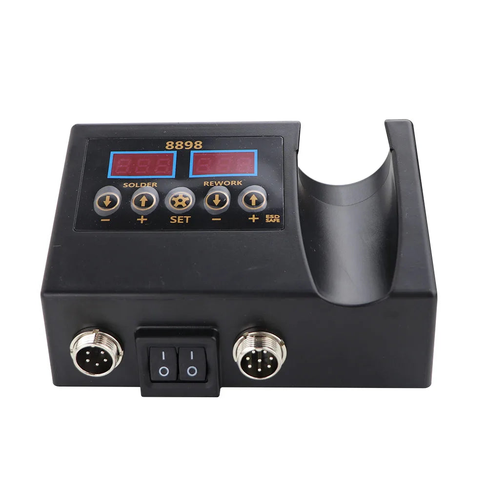 8898 Soldering Station 2 in 1 Digital Display Hot Air Gun Welding Rework for Cell-Phone BGA SMD PCB IC Repair Solder Iron Tools
