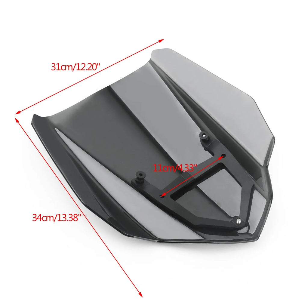 ABS Motorcycle Windshield WindScreen With Bracket for Yamaha MT-03 2017