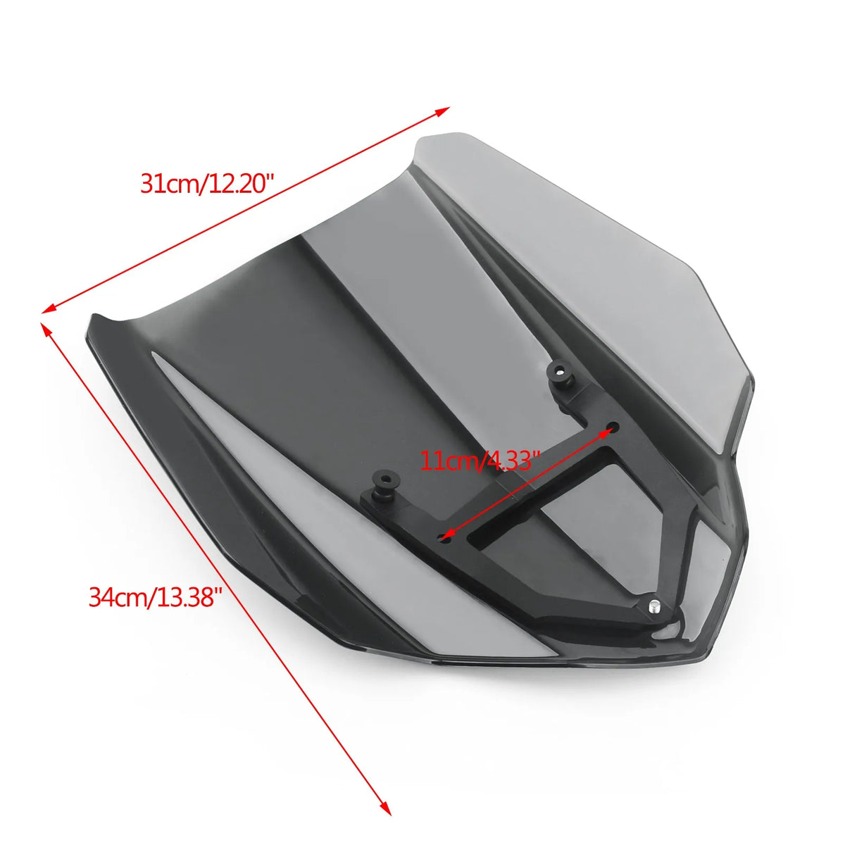 ABS Motorcycle Windshield WindScreen With Bracket for Yamaha MT-03 2017