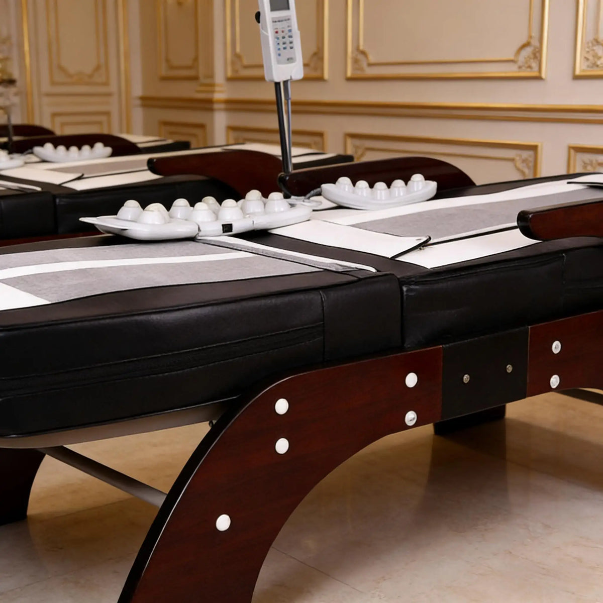 Modern Korean Jade Massage Bed with Multiple Massage Modes Certified Cama De Masaje with Adjustable Heat