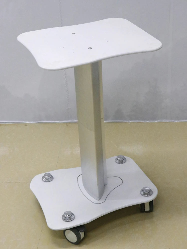 Esthetician Spa Hair Tray Instrument Storage Equipment Steel Aluminum Mobile Rolling Wheel Stand Cart Beauty Salon Trolley