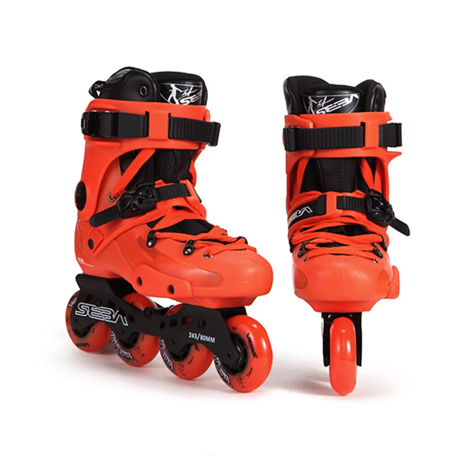 100% Original SEBA FR1 Inline Skates Street Free Style Roller Skating Shoes FSK Skates Slalom Sliding Patines Adulto