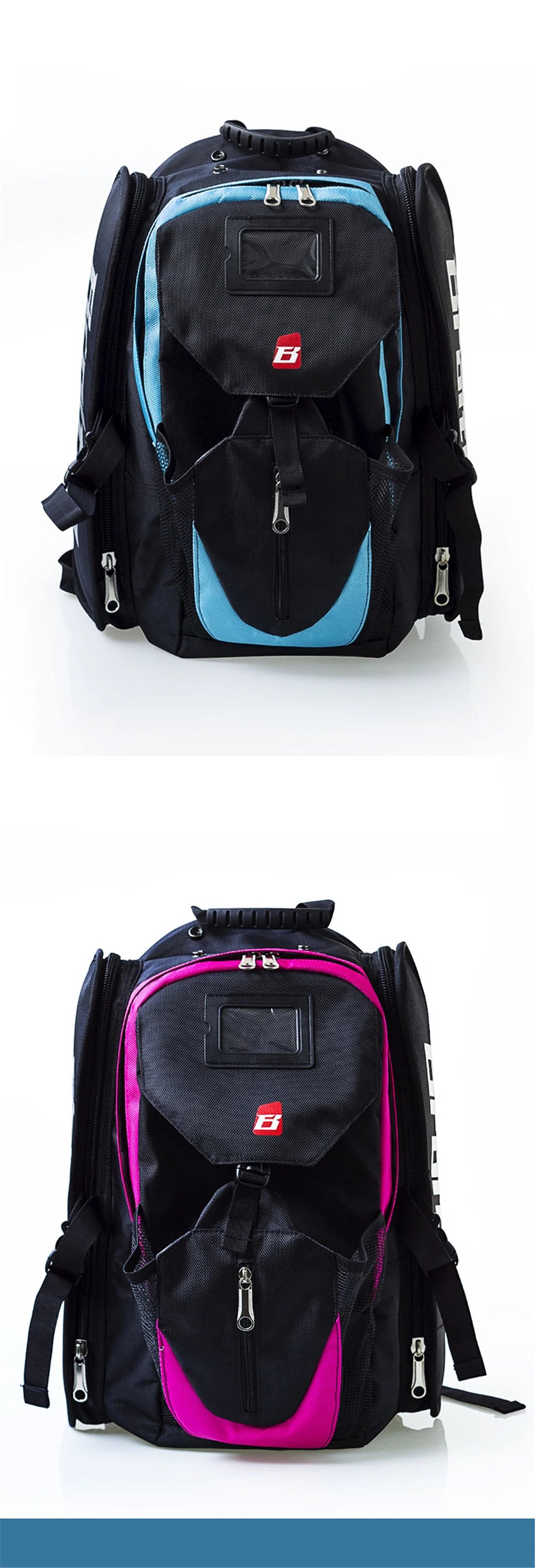 Professional Skate Backpack Inline Speed Skate Bag Black Blue Rose S L Roller Skating Bag for 3X110mm 4X100mm 4X110mm Wheel Room