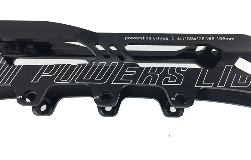 Powerslide Inline Skates Frame 3x125 4x110 3x110 4x100 3x100 4x90 3x90 4x84 mm Speed Skate Aluminium Alloy CNC 150-195 Chassis