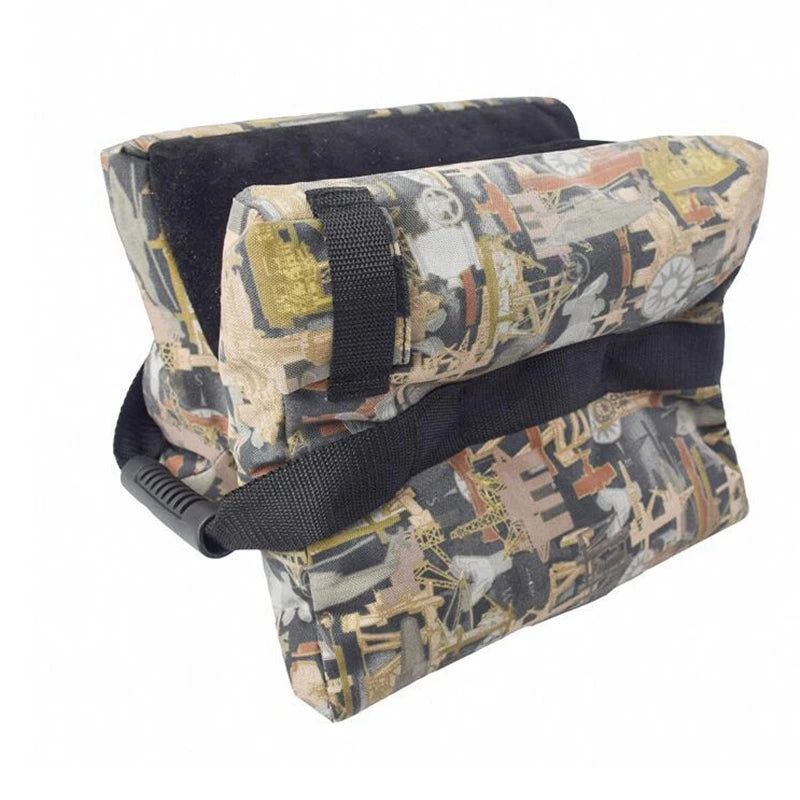 Portable Shooting Front and Rear Bench Rest Bag, Rifle Target Stand for Hunting Gun Support, Sandbag Stand Holders