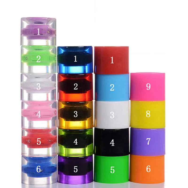 4 Pieces 78A 60*45mm LED Flash Longboard Wheel DanceBoard Transparent Skateboard Wheel PU Double Rocker Flashing Wheel