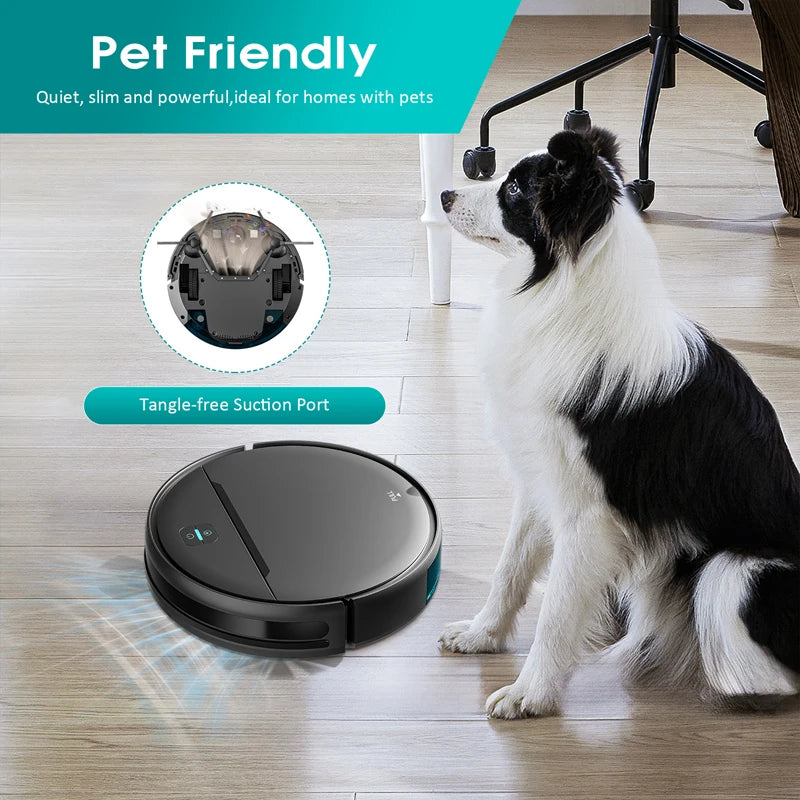 3 in 1 Sweeping Sucking Mopping Robotic Vacuum Cleaning Machine Rechargeable Wireless 3000pa Robot Vacuum Cleaner for Home