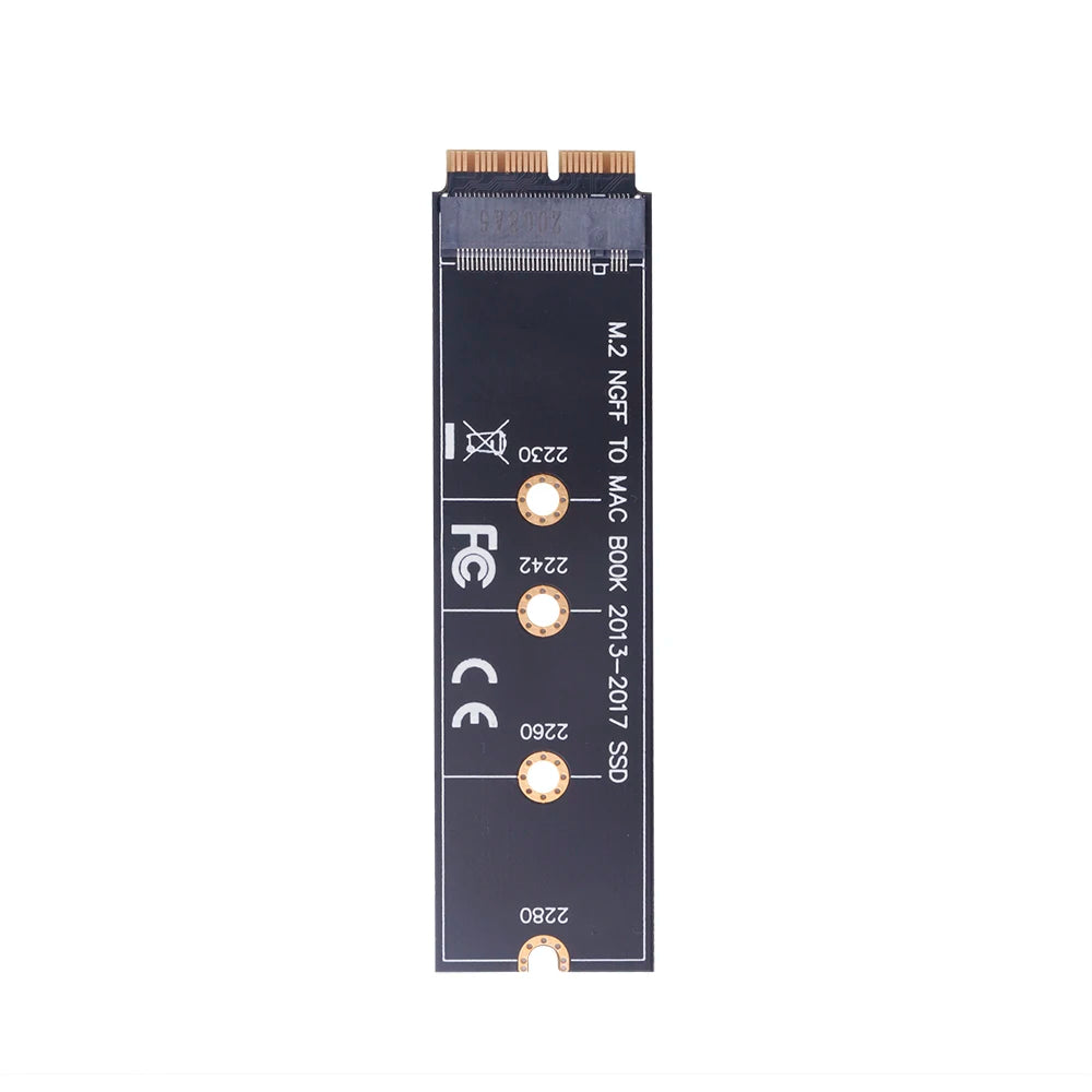 M.2 NVME SSD Convert Adapter Card for MacBook Air Pro Retina 2013-2017 NVME/AHCI SSD For A1465 A1466 A1398 A1502 Upgraded Kit