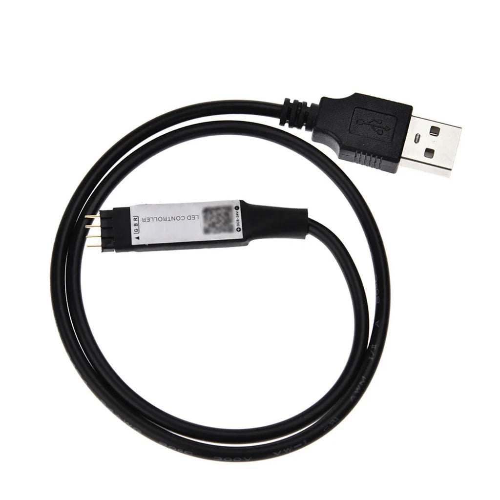 XT-XINTE 5V USB LED RGB Bluetooth-compatible Controller Remote 4 Pin Male for TV Backlight Light Strip LED Dimmer Home Colorful
