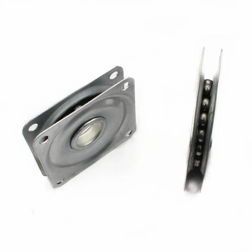 2/3/4/6 Inch Galvanized Square Swivel Plate 360 Degree Full Ball Bearing Lazy Susan Plate Storage Rack for Efficient Storage