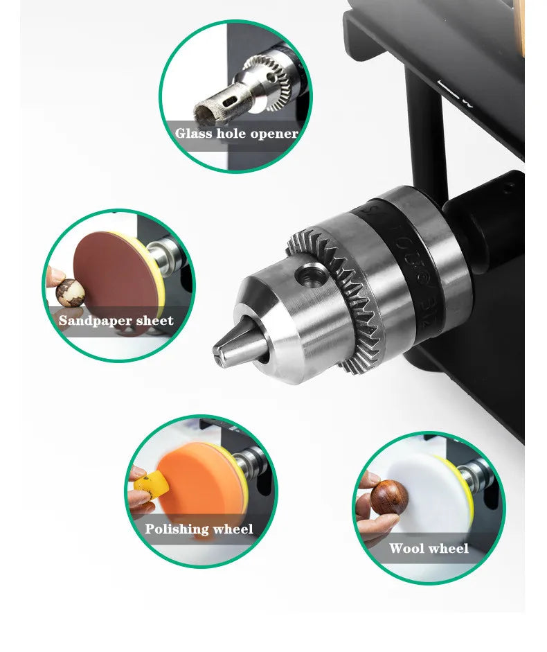12-24V 200W Table Saw Mini Desktop Electric Saw Cutter Speed Angle Adjustable Cutter for Wood Plastic Acrylic