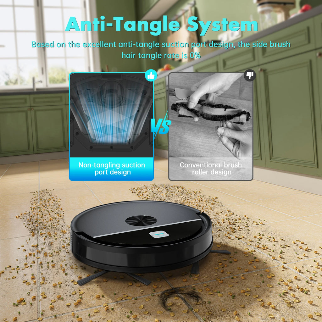 US Local Stock 3 in 1 Wet Dry Mop Household Floor Cleaner Robot Vacuum Cleaner Aspiradora Robot Wireless 3500Pa Strong Suction
