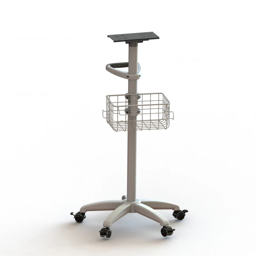 Factory Wholesale Price Stainless Steel Medical Monitor Stand Patient Monitor Trolley for Hospital