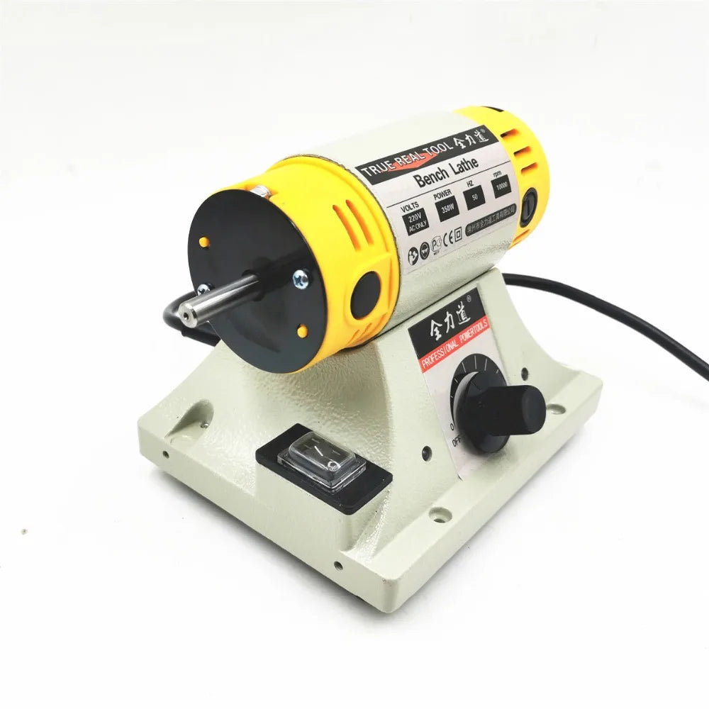 110V/220V 350W Polishing Machine For DIY Woodworking Jade Jewelry Dental Bench Lathe Machine Motor Grinding Machine