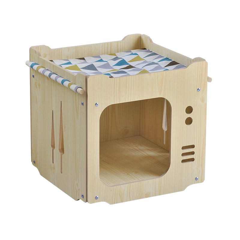 Pet House with Hammock Removable House for Small Animals to Use Dog Kennel Cat Kennel Can Be Customized Cat and Dog House
