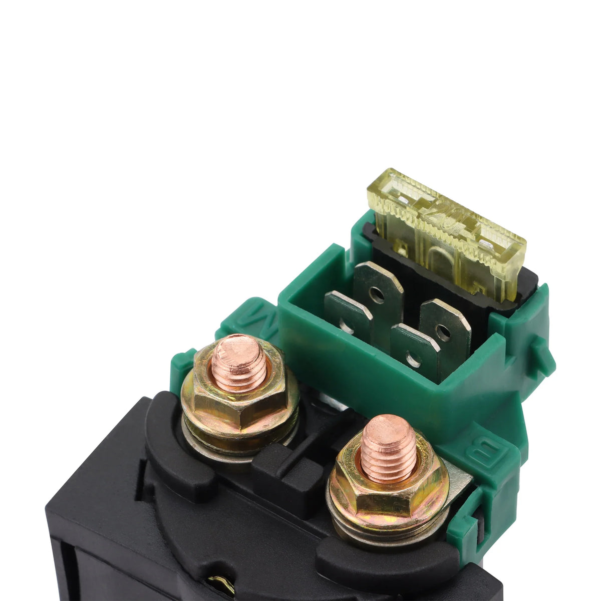 GOOFIT Motorcycle Starter Solenoid Relay for Fits EL250 EN500 EX 250 ZX1000 ZX 1100 GS500 GSXR1100 VT600  CRF150 GL1100