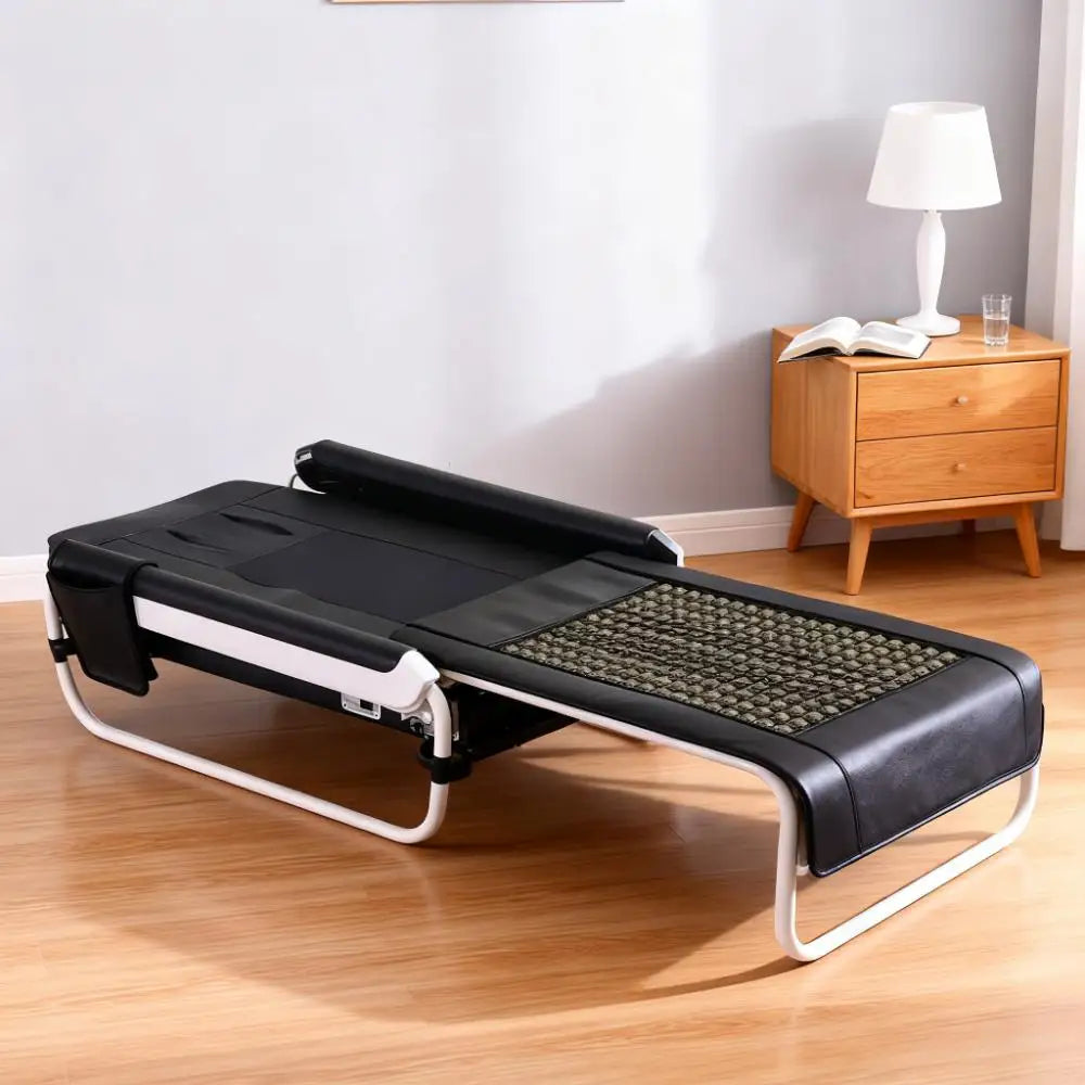 Home Use Professional Jade Massage Bed with Far Infrared Heating Care Cama De Masaje for Spine Care and Muscle Therapy