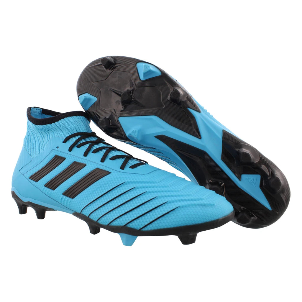 For Predator 19.2 FG Mens Shoes Model MSS-F35604 Color Blue/Black 100% Authentic