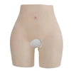 Transgender Drag Queen Panties 5.5cm Padded Buttock Breast Form Insertable Vagina Shapers Push-up Firm Silicone 1 Piece