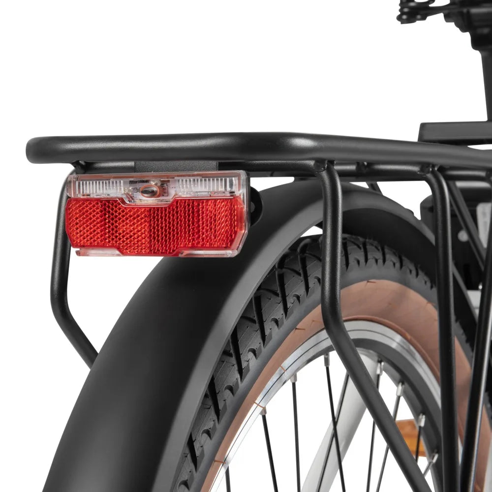 For C6 Pro 48V 7-Speed City Bike with Brushless Rear Hub Motor 50km Range Pedal-Assist Electric Bike