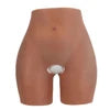 Transgender Drag Queen Panties 5.5cm Padded Buttock Breast Form Insertable Vagina Shapers Push-up Firm Silicone 1 Piece