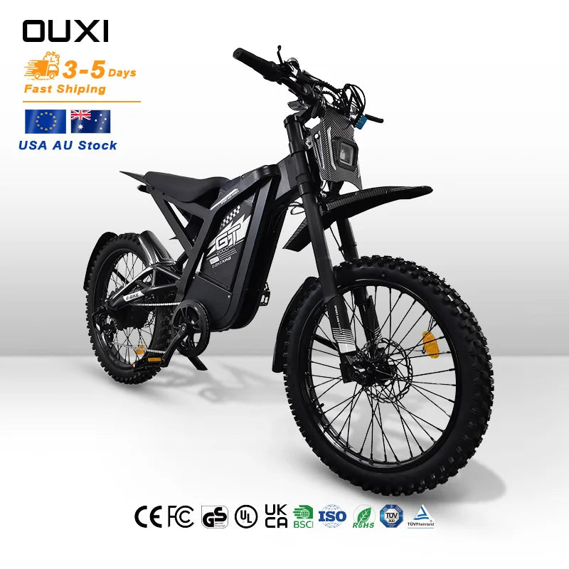Nederland 48V Electric Mountain Fatbike Ready Stock 24 Inch Fat Tire Ebike Motorcycle Tube Cheap EU Electrically Ready Bike