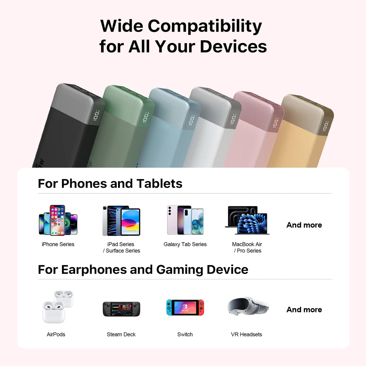 USA Warehouse 45W 45 W 20000mAh 20000 Mah High Capacity Fast Charging Powerbank Portable Charger Power Banks for Laptop Phone