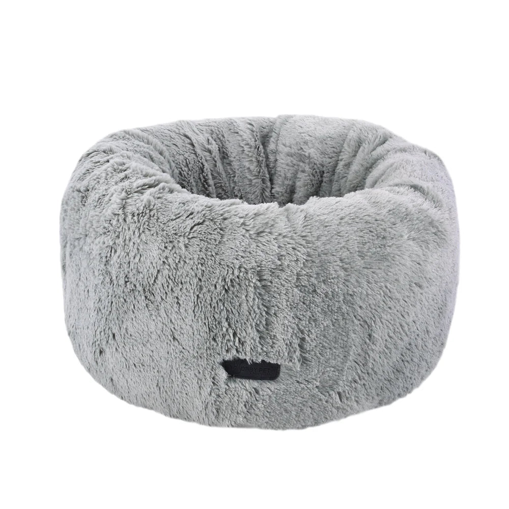 Bobbypet China Supplier Bed Dog Luxury Comfortable Dog Bed Self Warming Deep Cat Donut Dog Bed