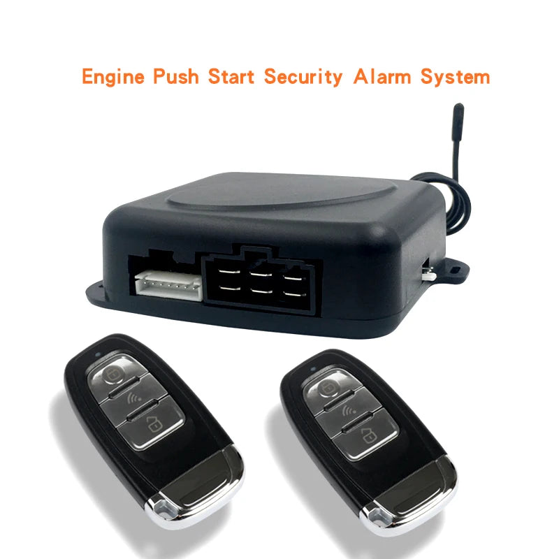 New Hot Sale Universal Pke Push Button Engine Start Stop Keyless Entry Remote Start Auto Hot Sale in South American Market