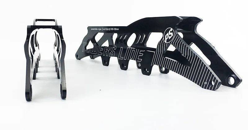 Powerslide Inline Skates Frame 3x125 4x110 3x110 4x100 3x100 4x90 3x90 4x84 mm Speed Skate Aluminium Alloy CNC 150-195 Chassis