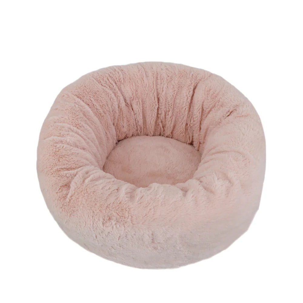 Bobbypet China Supplier Bed Dog Luxury Comfortable Dog Bed Self Warming Deep Cat Donut Dog Bed
