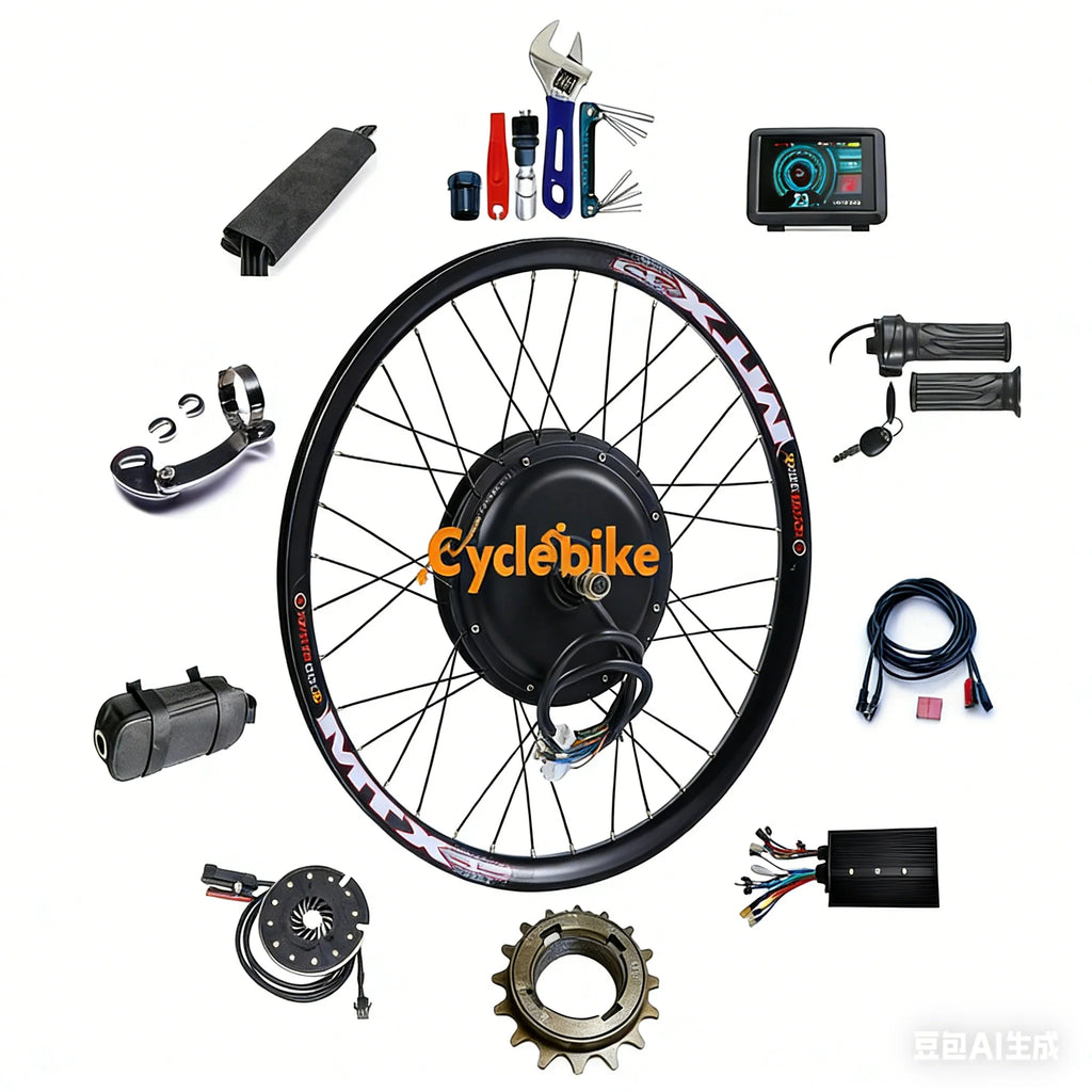 High Speed 72v 4000w Electric Bike Conversion Kit From USA Warehouse 3 Days Delivery