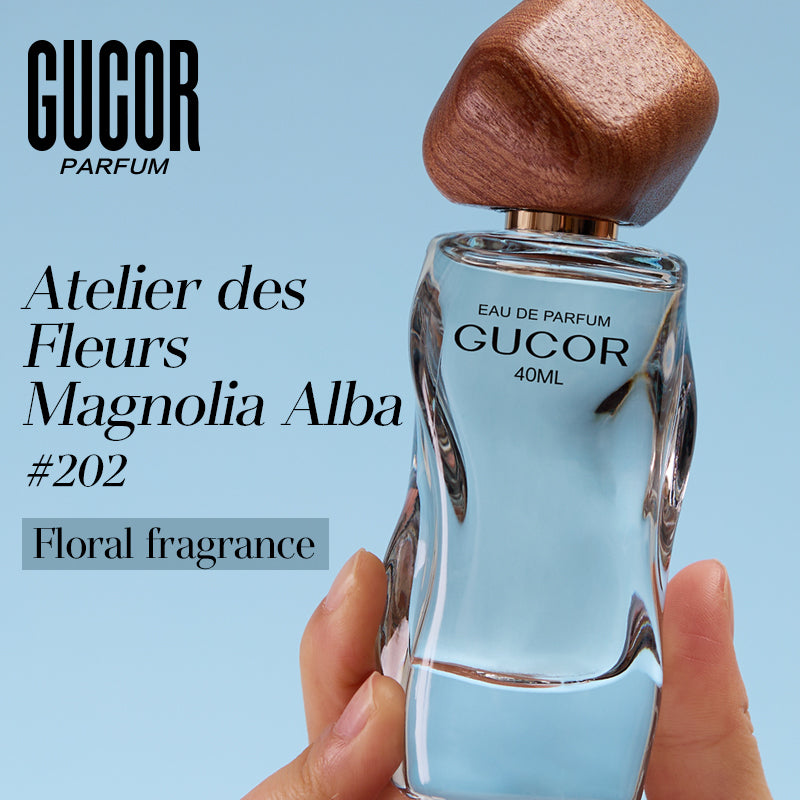 GUCOR 202 40ml Atelier Des Fleurs Mini Women Perfume Magnolia Alba Fragrance Dense and Charming Daily Wear MIST Long Lasting