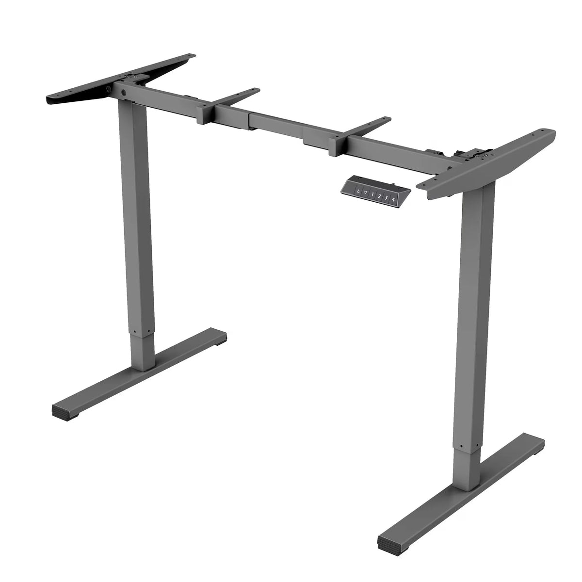 Electric Adjustable Height Standing Desk Two-Piece Tabletop Eco-Friendly Modern Design for Home Office Office Building Bedroom