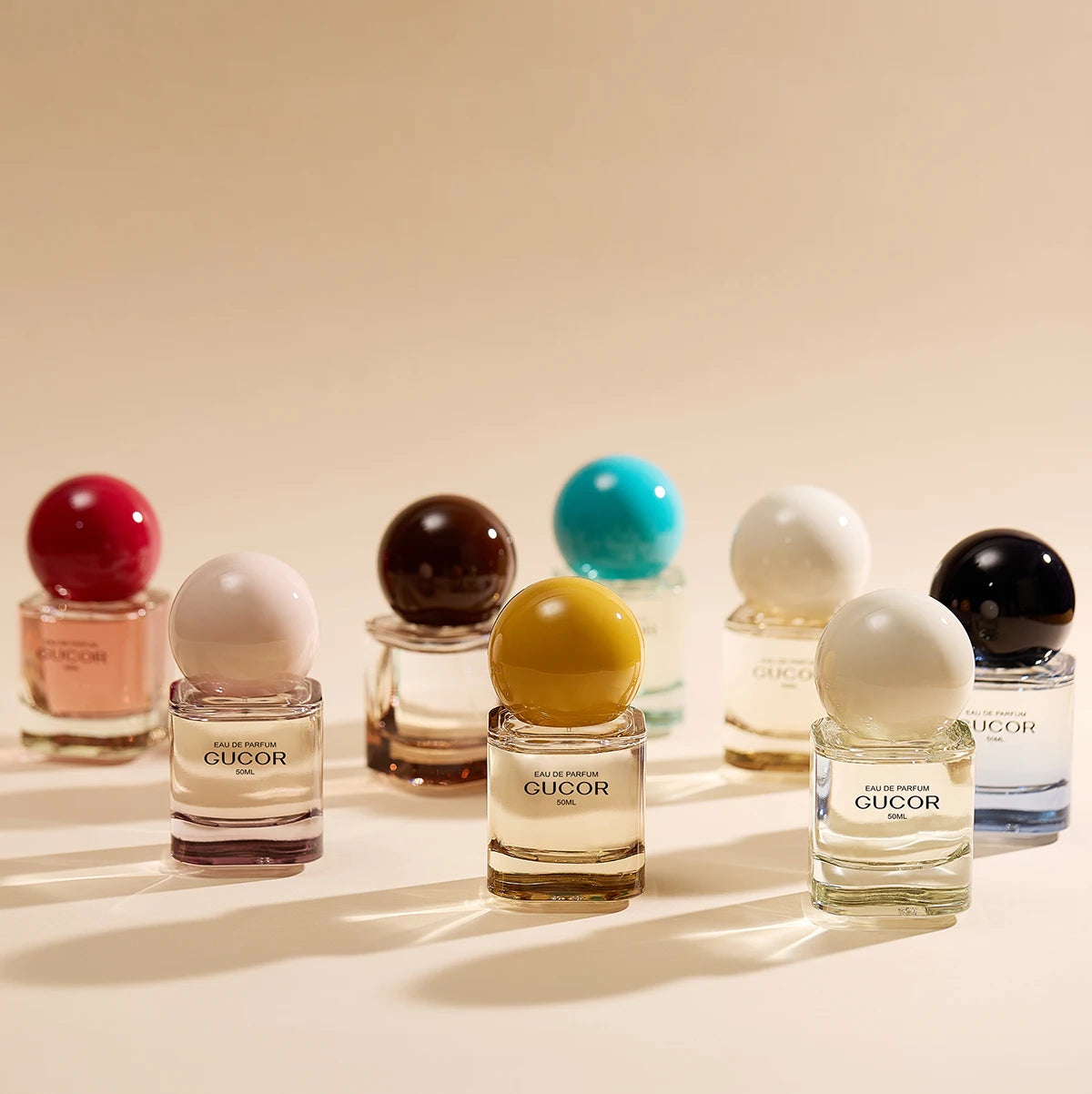 GUCOR 01Series 50ml Women's Perfume Continuing the Century-Old Traditional Incense Making Technique Emotional Color Series