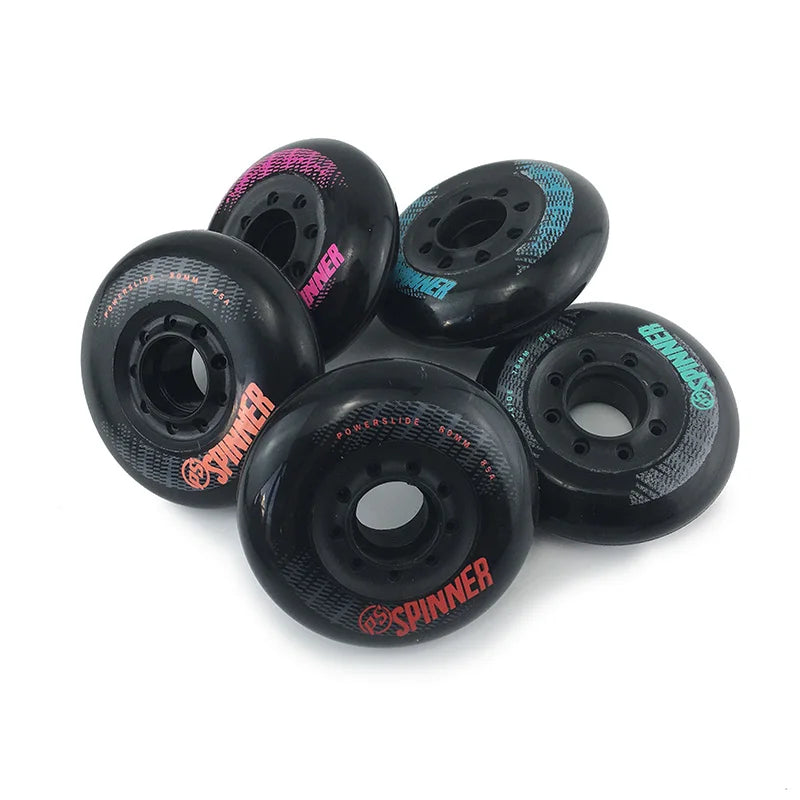 100% Original Powerslide Spinner Wheels 72 76 80mm 85A Urban Inline Skate Wheels Imperial Skating Tires For SEBA Patines