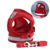 Soft Pet Dog Harnesses Vest No Pull Adjustable Chihuahua Puppy Cat Harness Leash Set for Small Medium Dogs Coat Arnes Perro