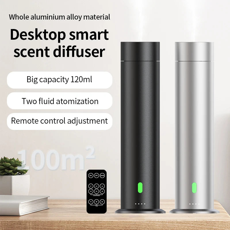 Commercial Smart Electric Luxury Hotel Home Waterless Aromatherapy air Fragrance Machine Scent Essential Oil Aroma Diffuser