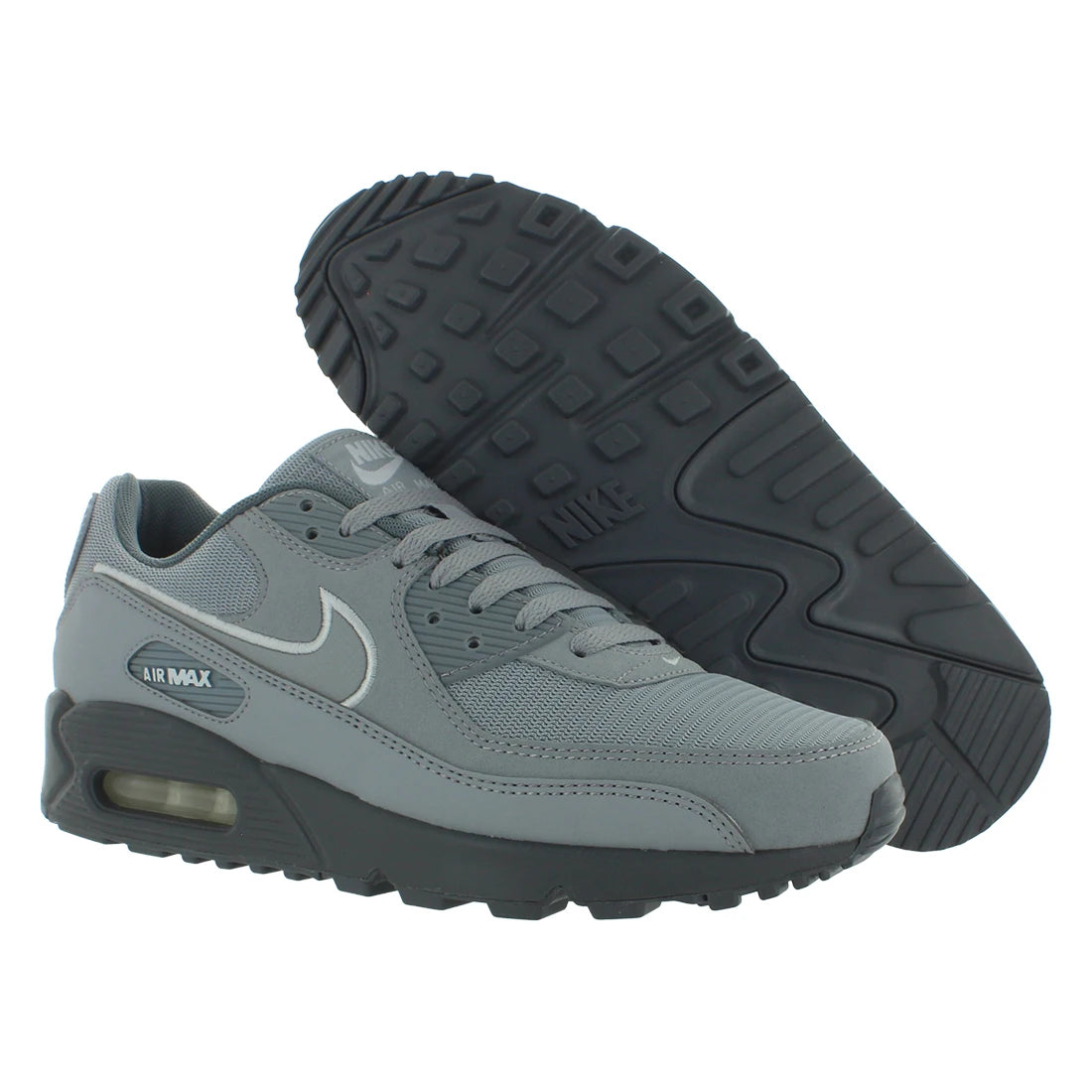 For for 90 Mens Shoes Model MSS-FJ4218002 Colors Wolf Grey/White/Cool Grey 100% Authentic