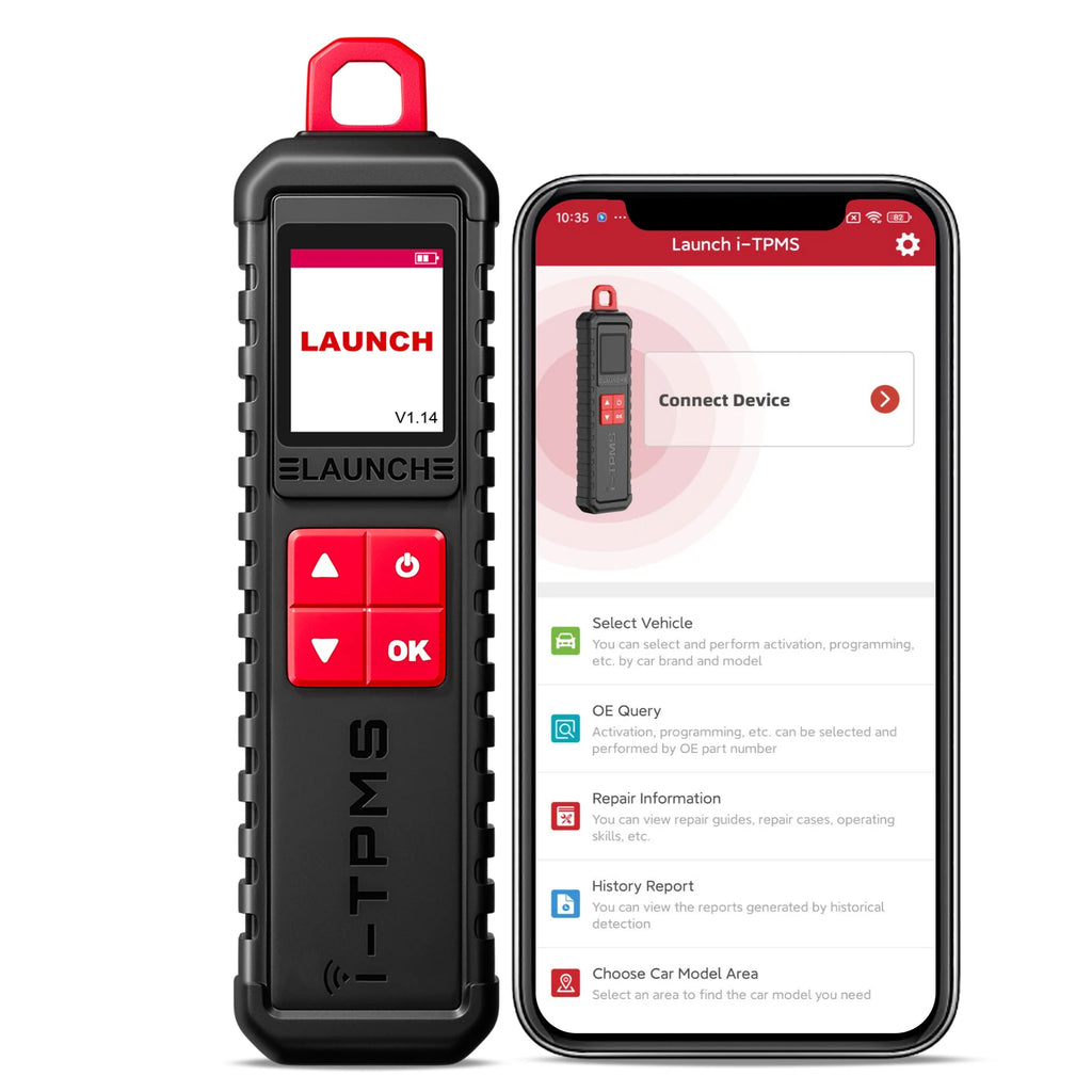 USA EU Warehouse LAUNCH I-TPMS Tire Pressure Monitor System Service Tool Work with X-431 Scanner