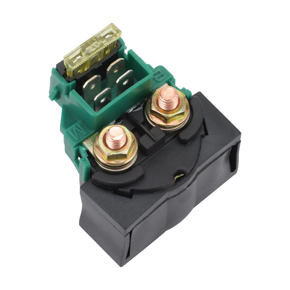 GOOFIT Motorcycle Starter Solenoid Relay for Fits EL250 EN500 EX 250 ZX1000 ZX 1100 GS500 GSXR1100 VT600  CRF150 GL1100
